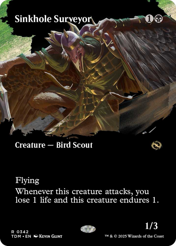 Sinkhole Surveyor (Borderless) [Tarkir: Dragonstorm] | Good Games North