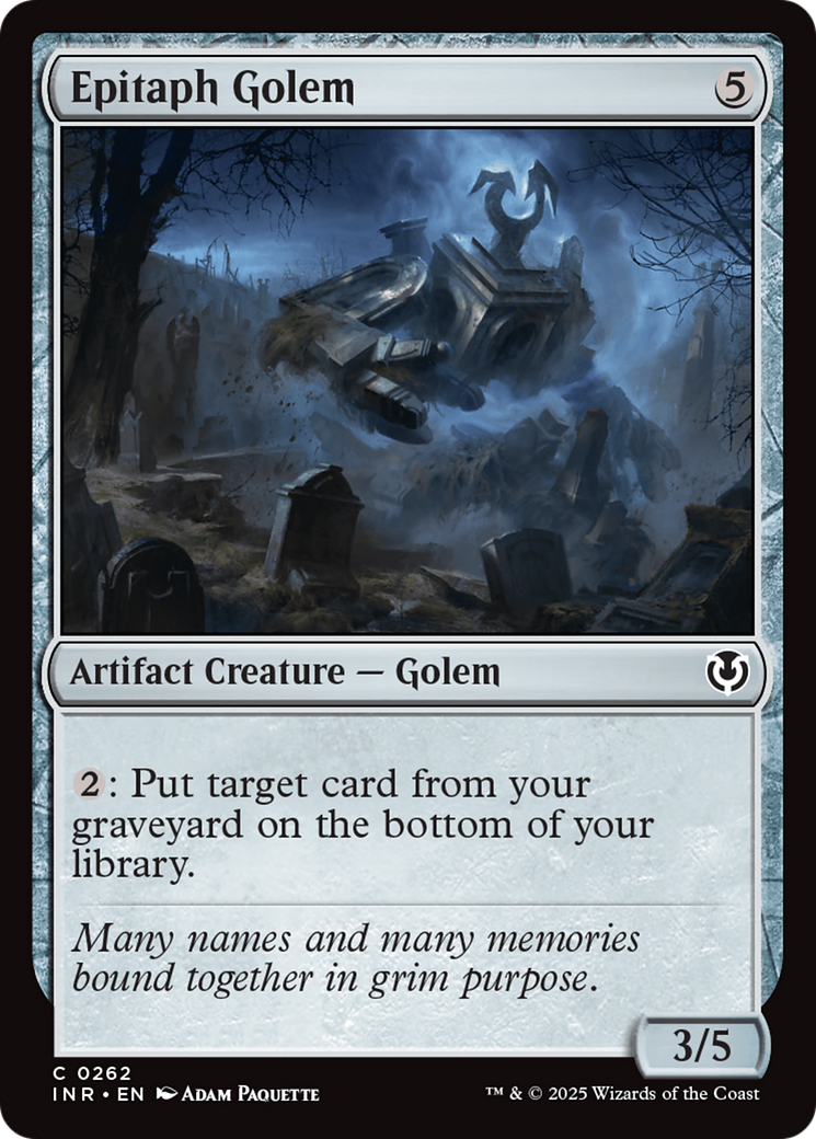 Epitaph Golem [Innistrad Remastered] | Good Games North