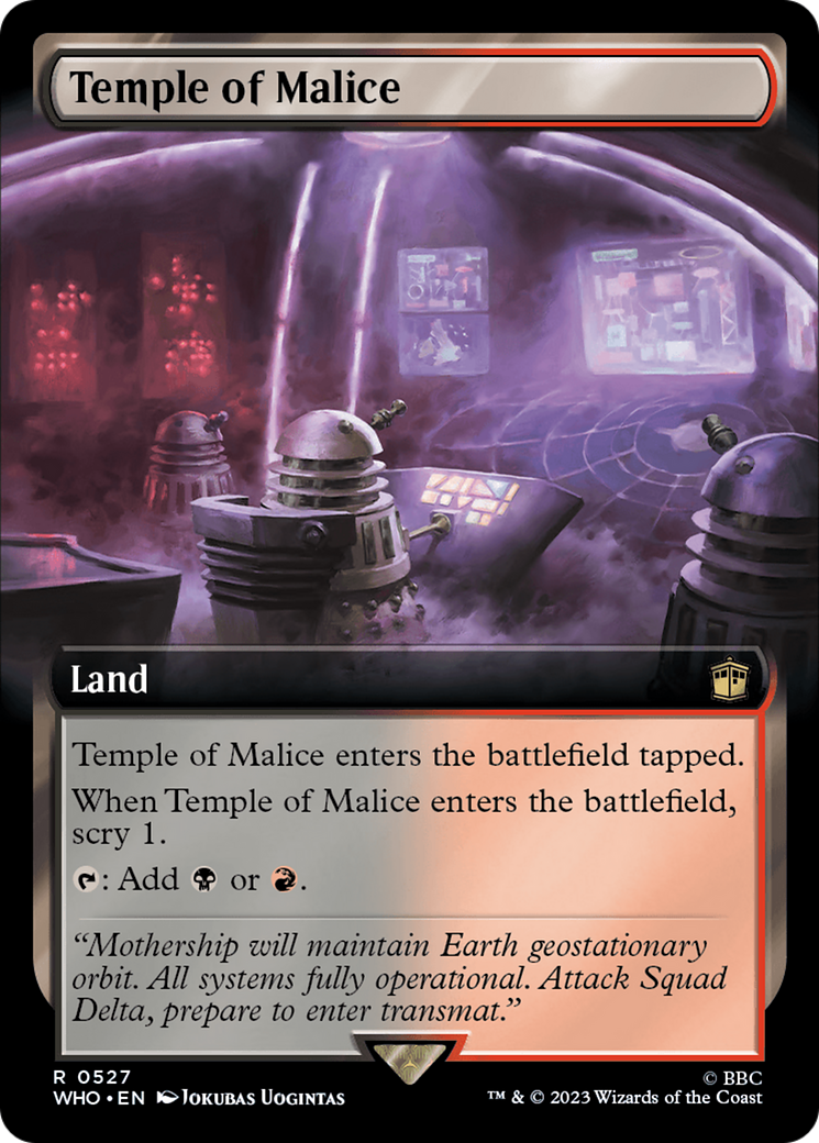 Temple of Malice (Extended Art) [Doctor Who] | Good Games North