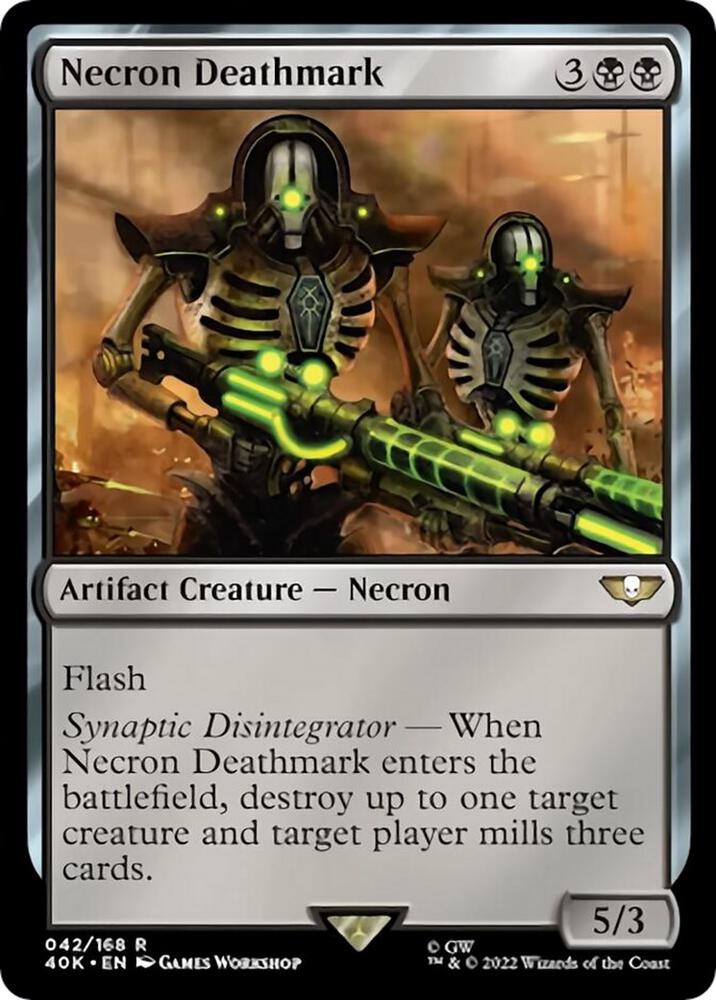 Necron Deathmark Surge Foil (Universes Beyond: Warhammer 40,000)  - Foil | Good Games North