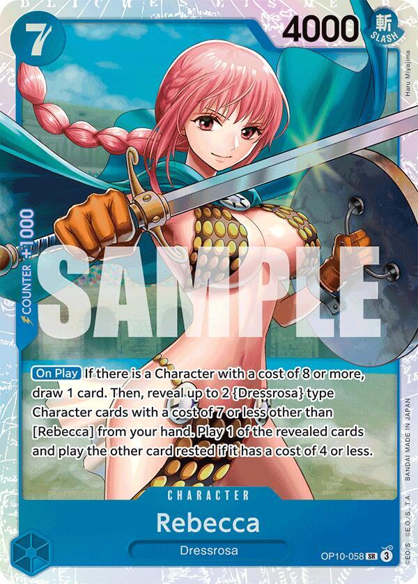 Rebecca OP10-058 (Royal Blood)  - Foil | Good Games North