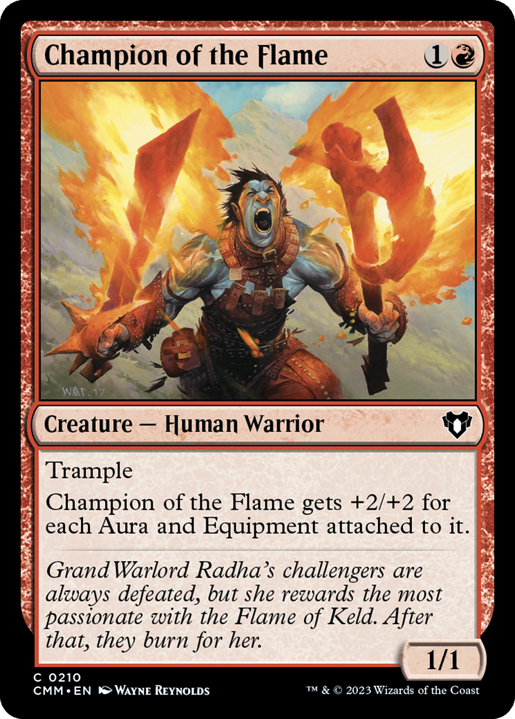 Champion of the Flame [Commander Masters] | Good Games North