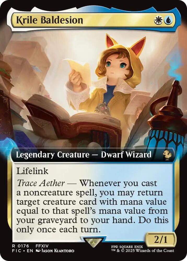 Krile Baldesion 176 (Commander: FINAL FANTASY)  - Extended Art | Good Games North