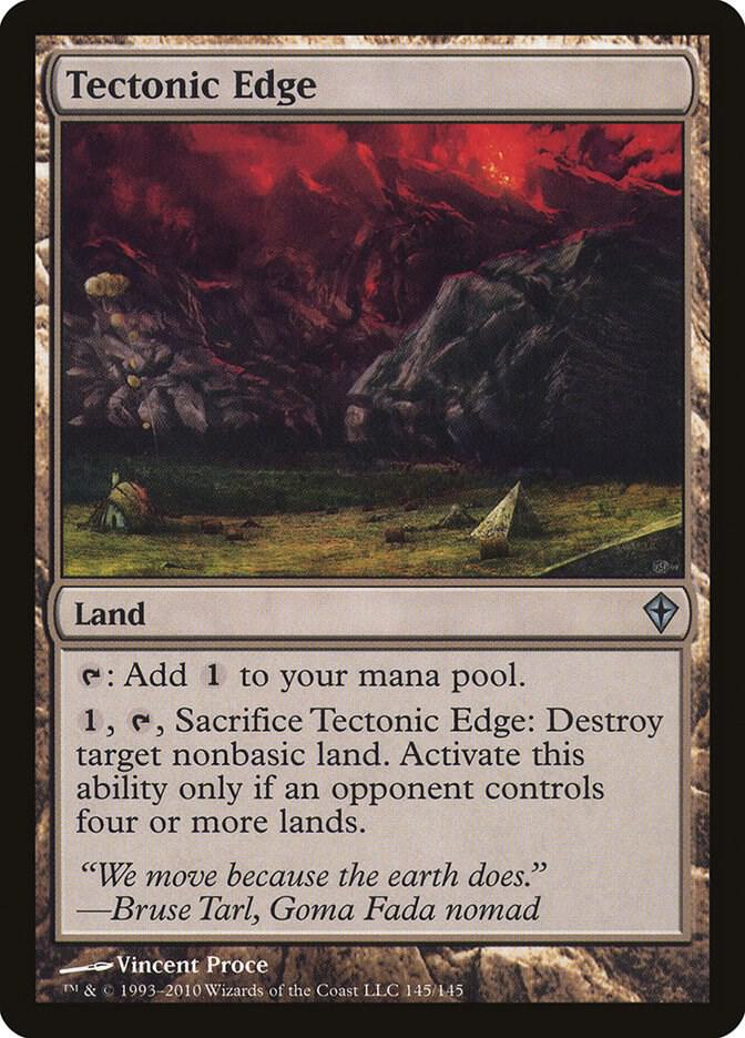 Tectonic Edge (Worldwake)  - Foil | Good Games North