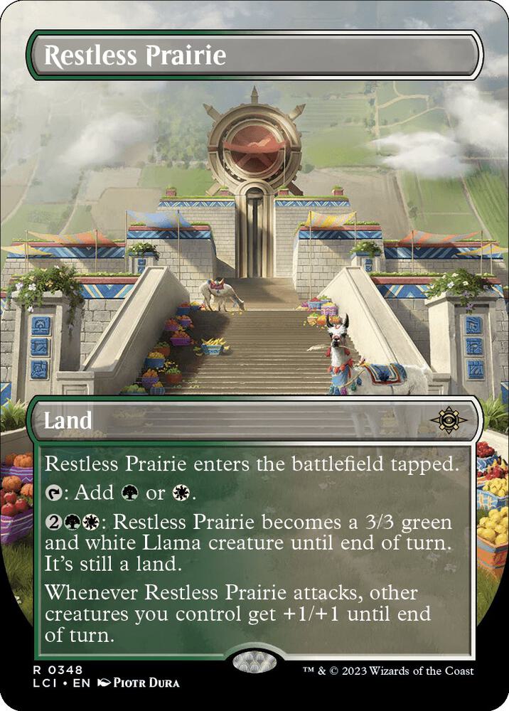 Restless Prairie 348 (The Lost Caverns of Ixalan)  - Foil | Good Games North