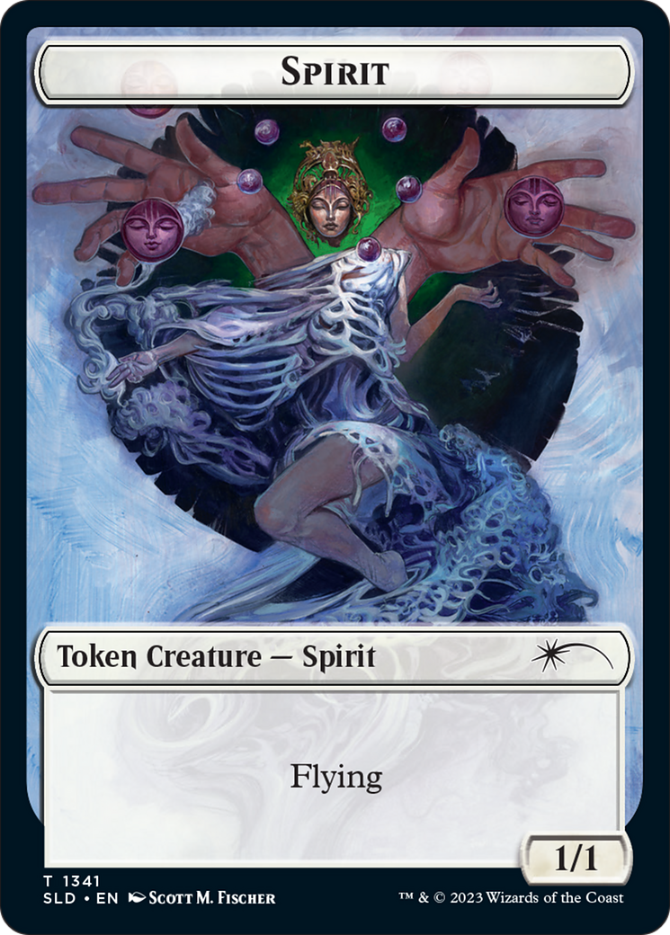 Angel // Spirit Double-Sided Token [Secret Lair Drop Series] | Good Games North