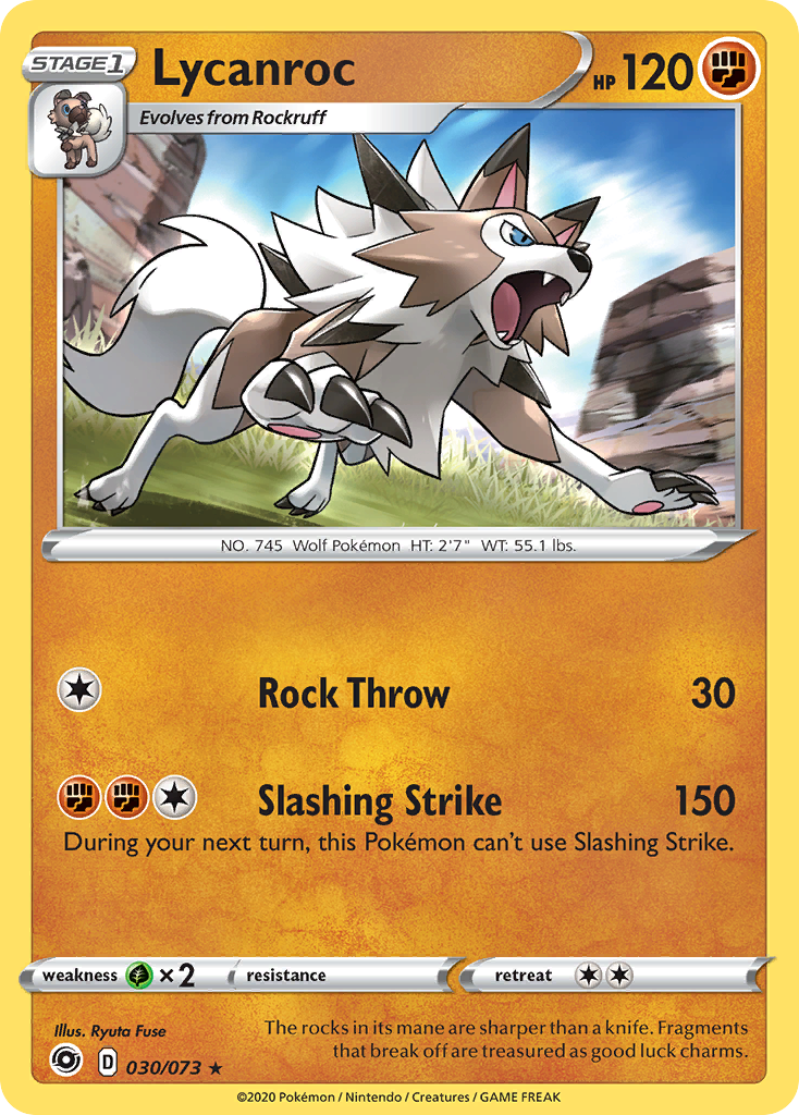 Lycanroc (030/073) [Sword & Shield: Champion's Path] | Good Games North