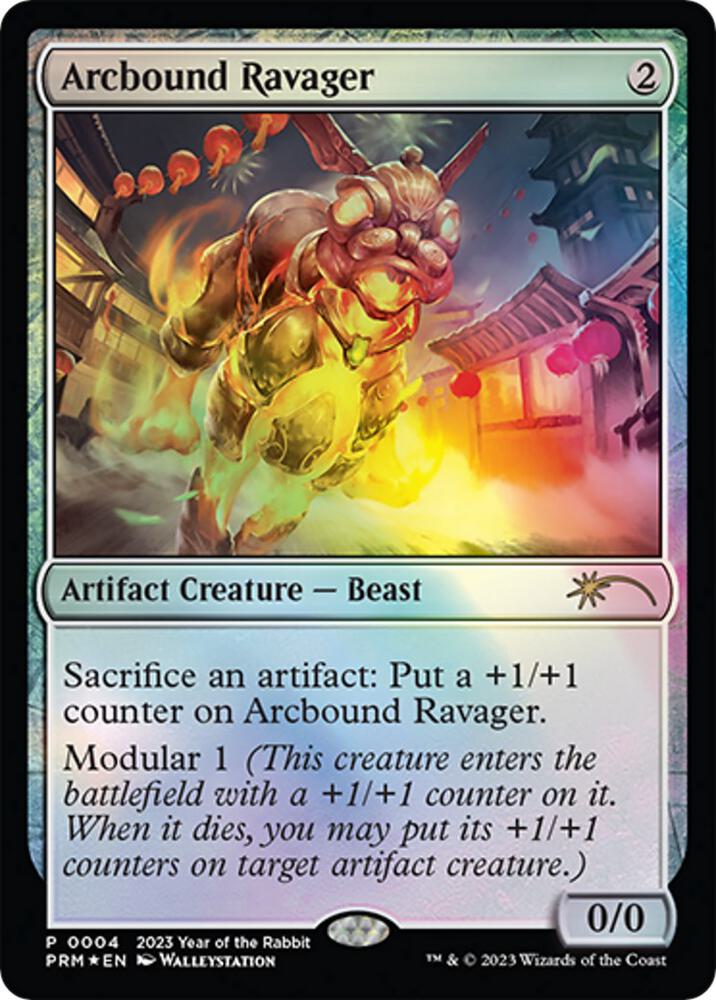 Arcbound Ravager Year of the Rabbit 2023 (Unique and Miscellaneous Promos)  - Foil | Good Games North