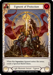 Figment of Protection // Aegis, Archangel of Protection (Marvel) [DTD007] (Dusk Till Dawn)  Cold Foil | Good Games North