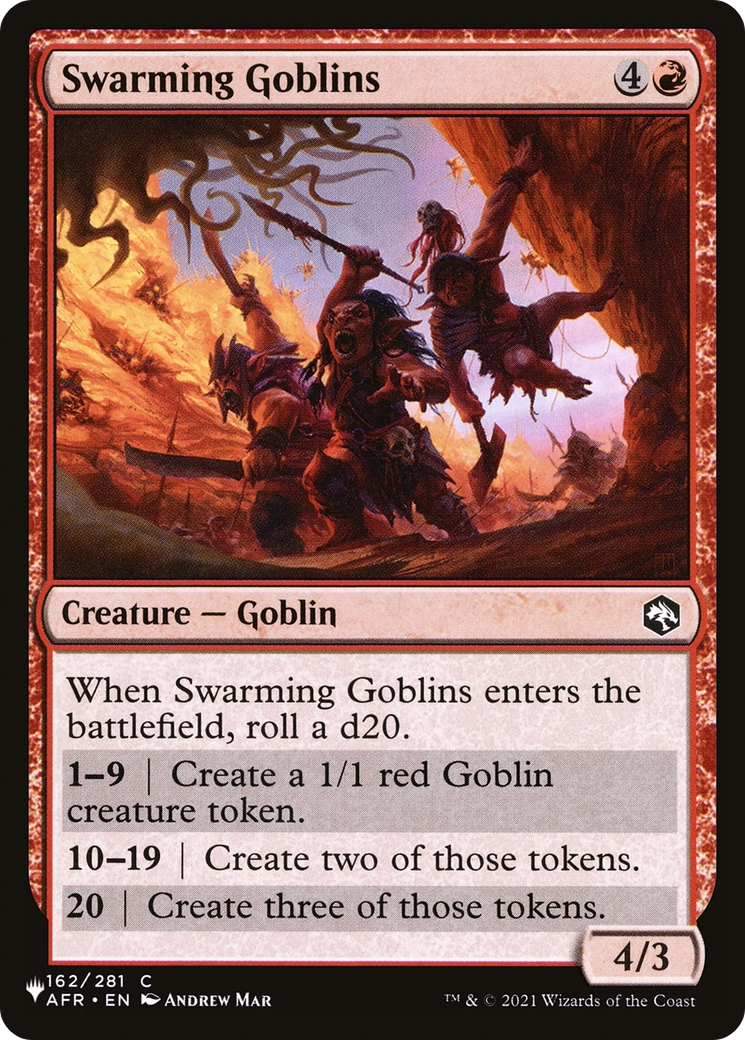 Swarming Goblins [The List] | Good Games North