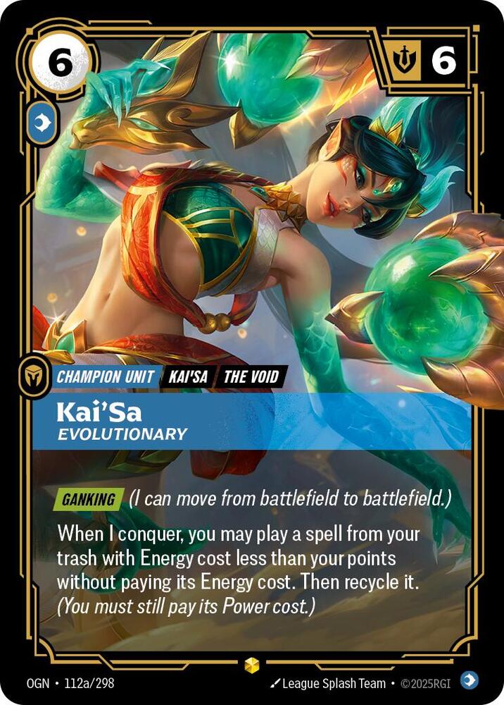 KaiSa Evolutionary Alternate Art (Origins)  - Foil | Good Games North