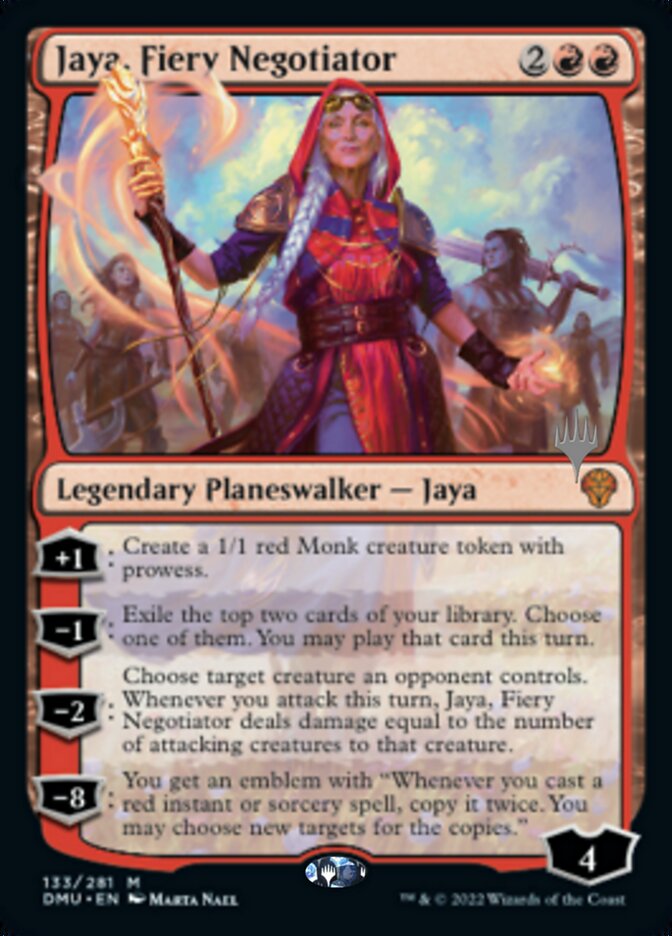 Jaya, Fiery Negotiator (Promo Pack) [Dominaria United Promos] | Good Games North