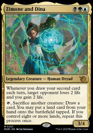 Zimone and Dina (Promo Pack) [March of the Machine Promos] | Good Games North