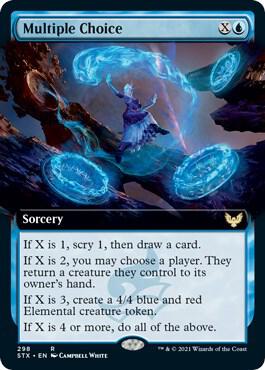 Multiple Choice Extended Art 298 (Strixhaven: School of Mages)  | Good Games North