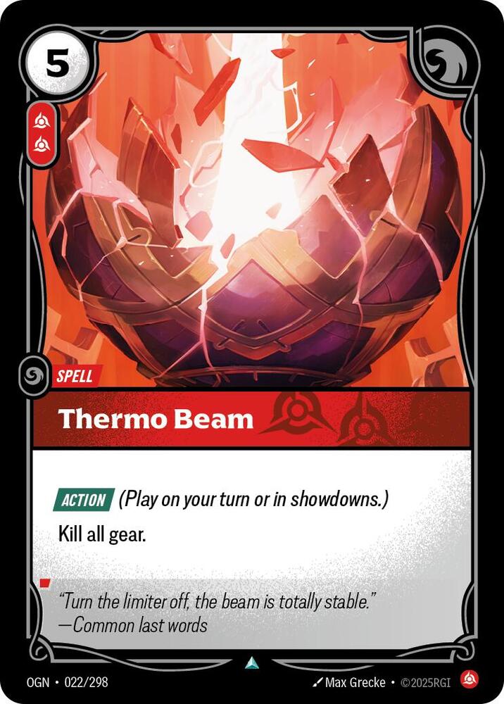 Thermo Beam (Origins)  | Good Games North