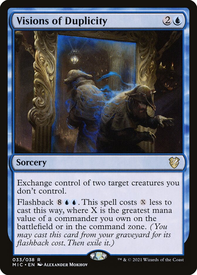 Visions of Duplicity 33 (Commander: Innistrad: Midnight Hunt)  | Good Games North