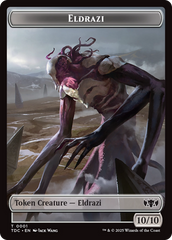 Eldrazi // Citizen Double-Sided Token [Tarkir: Dragonstorm Commander Tokens] | Good Games North