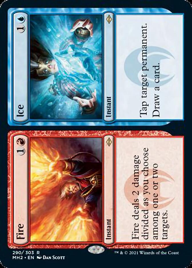 Fire // Ice (Foil Etched) [Modern Horizons 2] | Good Games North