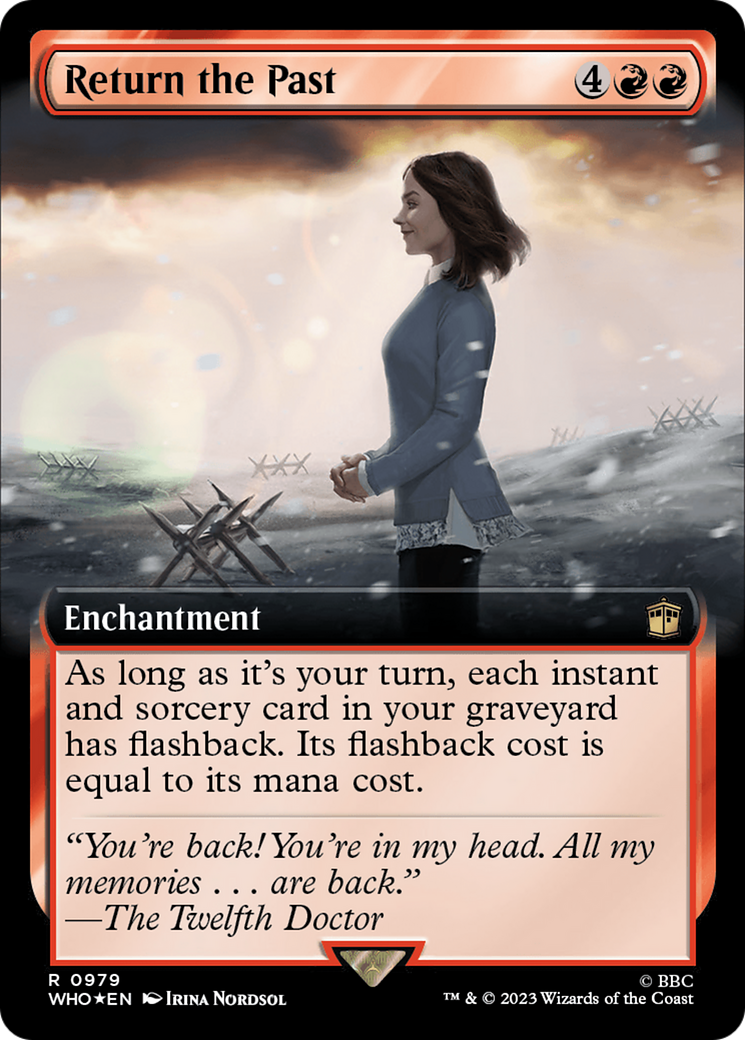 Return the Past (Extended Art) (Surge Foil) [Doctor Who] | Good Games North