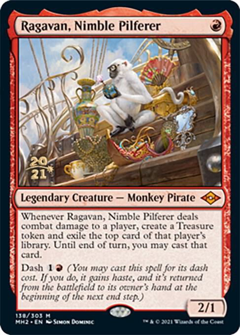 Ragavan Nimble Pilferer 138s/86 (Prerelease Cards)  - Foil | Good Games North
