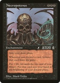 Necropotence (Oversized) [Oversize Cards] | Good Games North