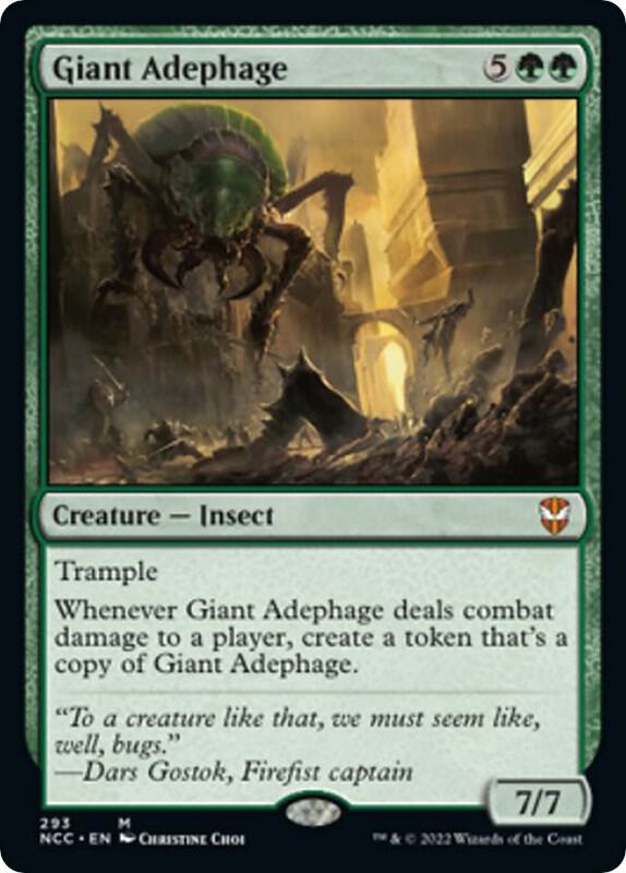 Giant Adephage (Commander: Streets of New Capenna)  | Good Games North