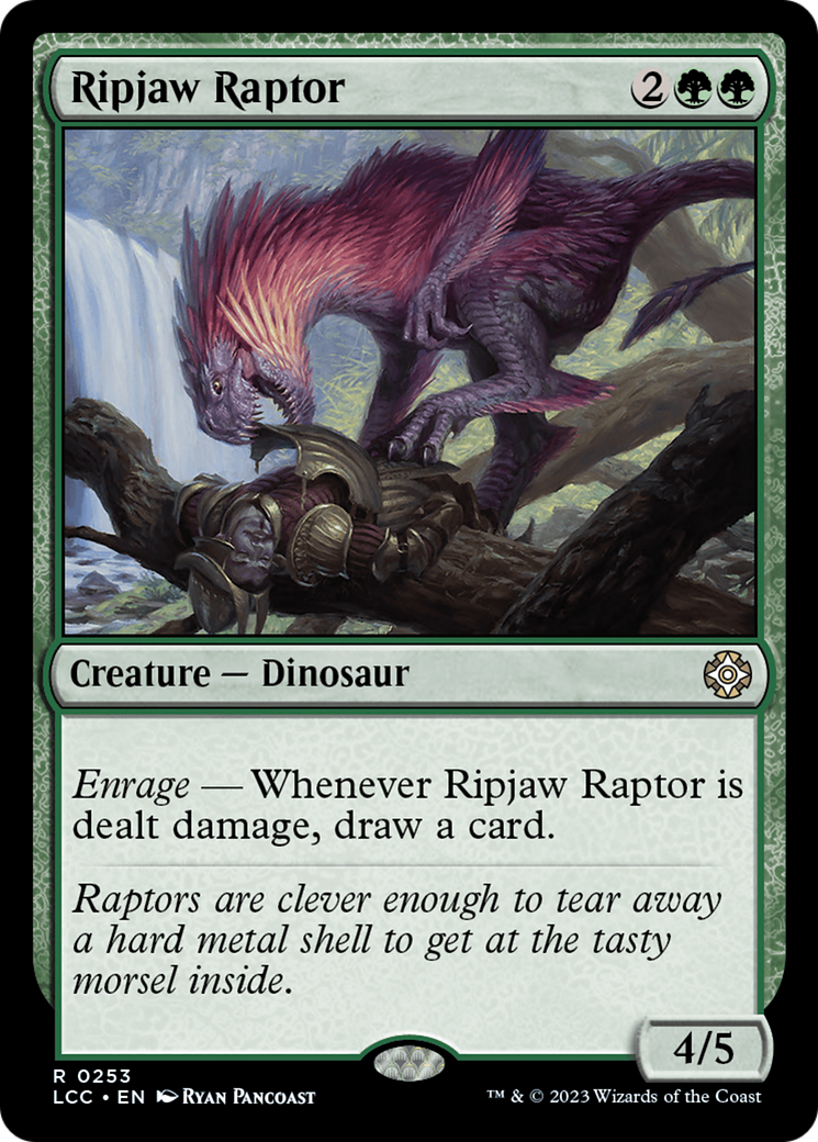 Ripjaw Raptor [The Lost Caverns of Ixalan Commander] | Good Games North