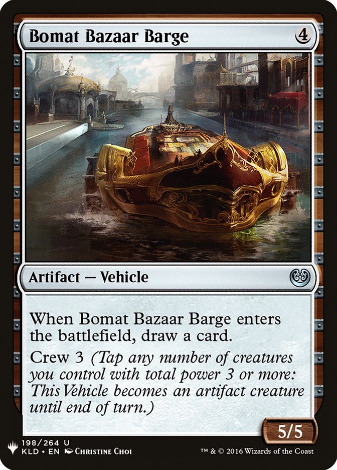 Bomat Bazaar Barge [Mystery Booster] | Good Games North