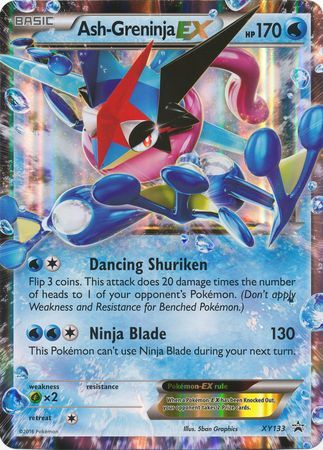 Ash-Greninja EX (XY133) (Jumbo Card) [XY: Black Star Promos] | Good Games North
