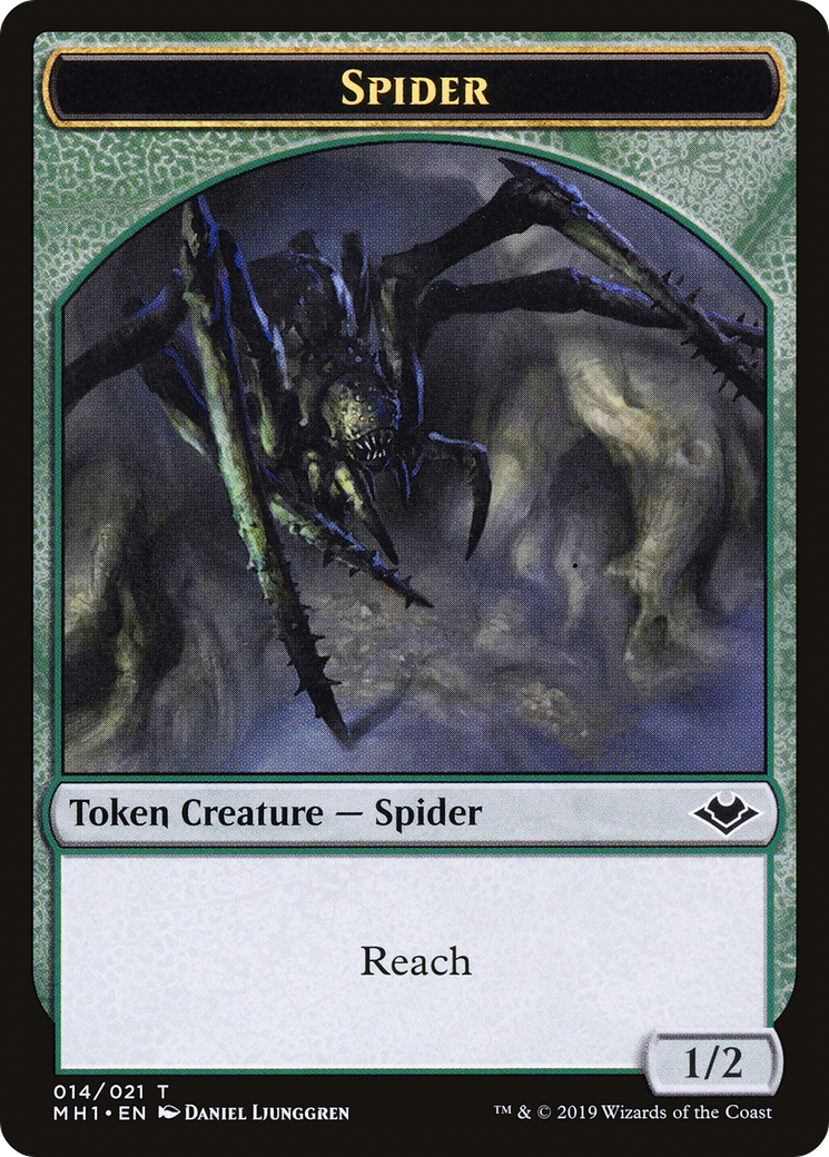 Shapeshifter // Spider Double-Sided Token [Modern Horizons Tokens] | Good Games North
