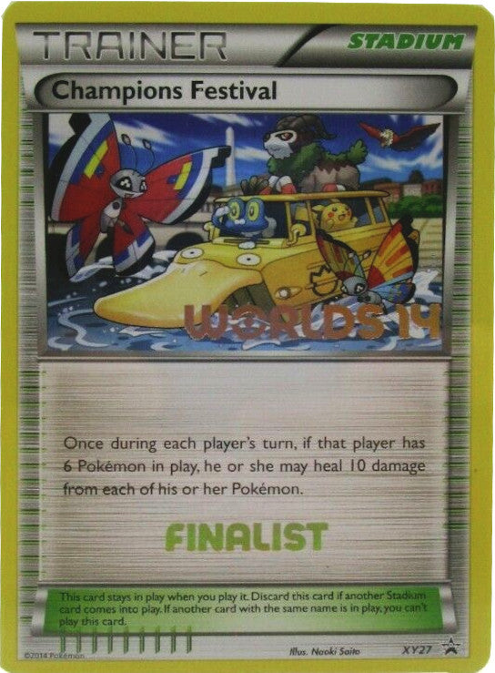 Champions Festival (XY27) (2014 Finalist) [XY: Black Star Promos] | Good Games North