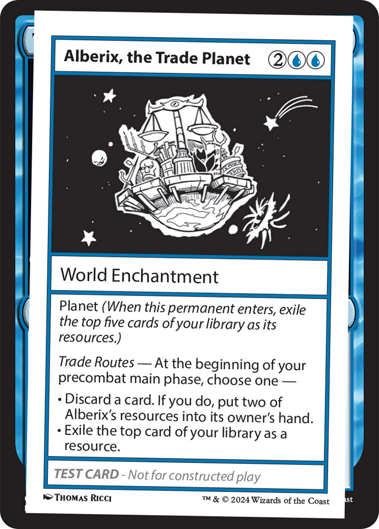 Alberix, the Trade Planet [Mystery Booster 2 Playtest Cards] | Good Games North