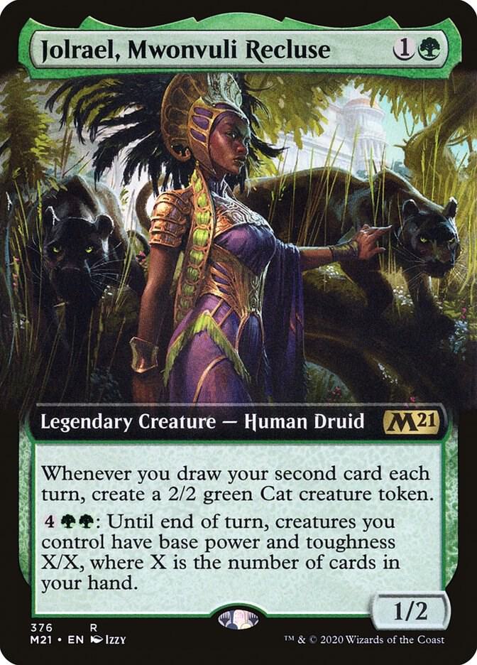 Jolrael Mwonvuli Recluse Extended Art (Core Set 2021)  - Foil | Good Games North