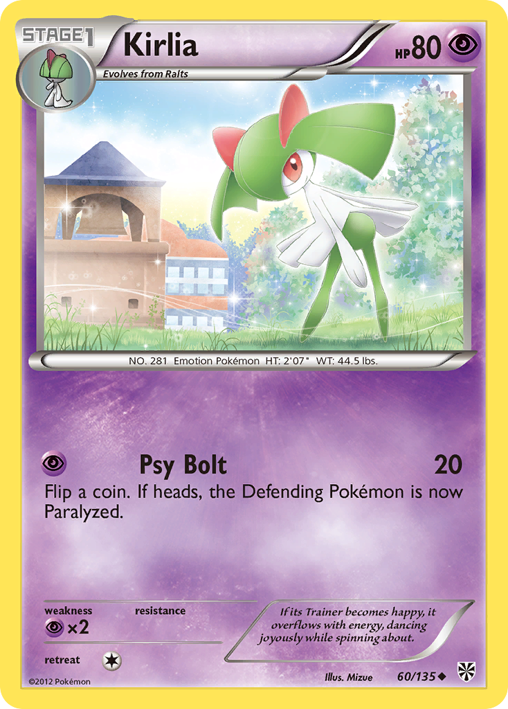 Kirlia (60/135) [Black & White: Plasma Storm] | Good Games North