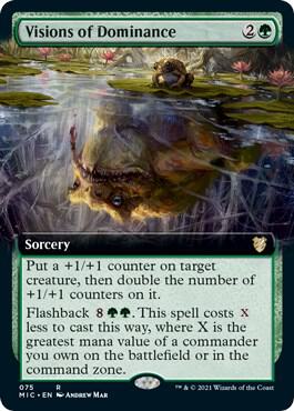 Visions of Dominance Extended Art (Commander: Innistrad: Midnight Hunt)  | Good Games North