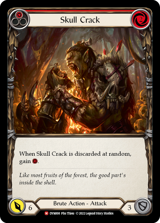 Skull Crack [DYN008] (Dynasty)  Rainbow Foil | Good Games North