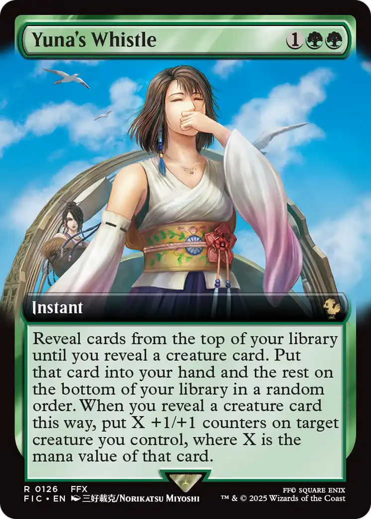 Yuna's Whistle (Extended Art) [FINAL FANTASY Commander] | Good Games North
