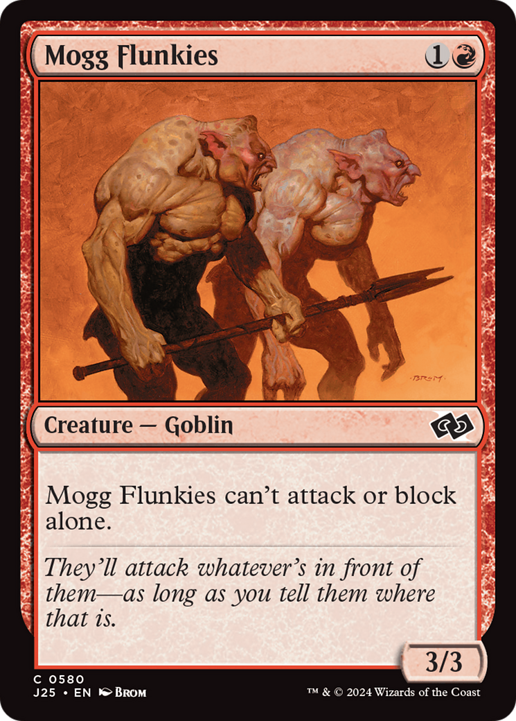 Mogg Flunkies [Foundations Jumpstart] | Good Games North