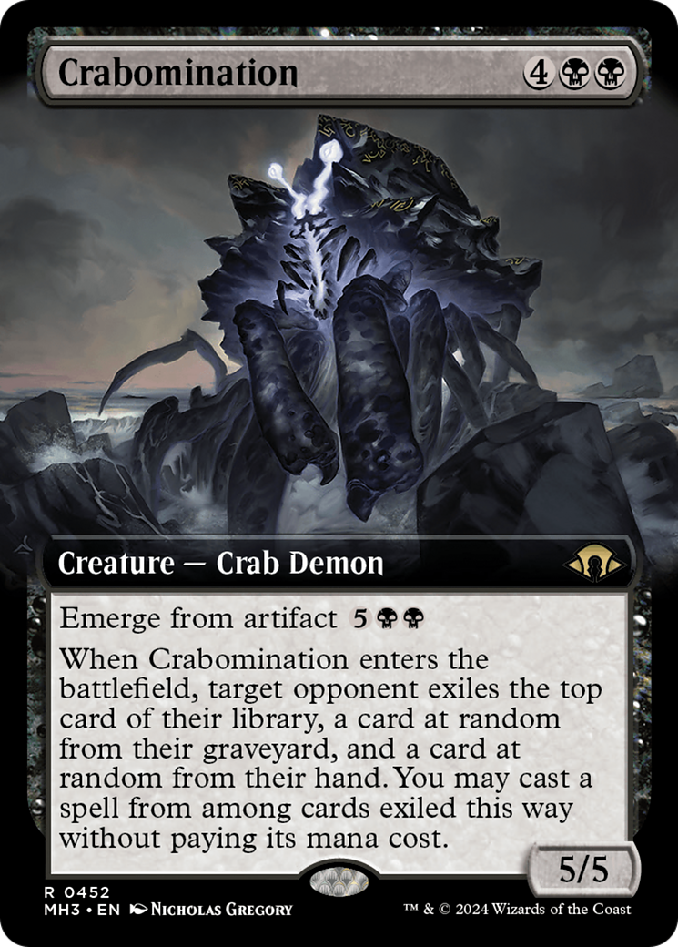 Crabomination (Extended Art) [Modern Horizons 3] | Good Games North