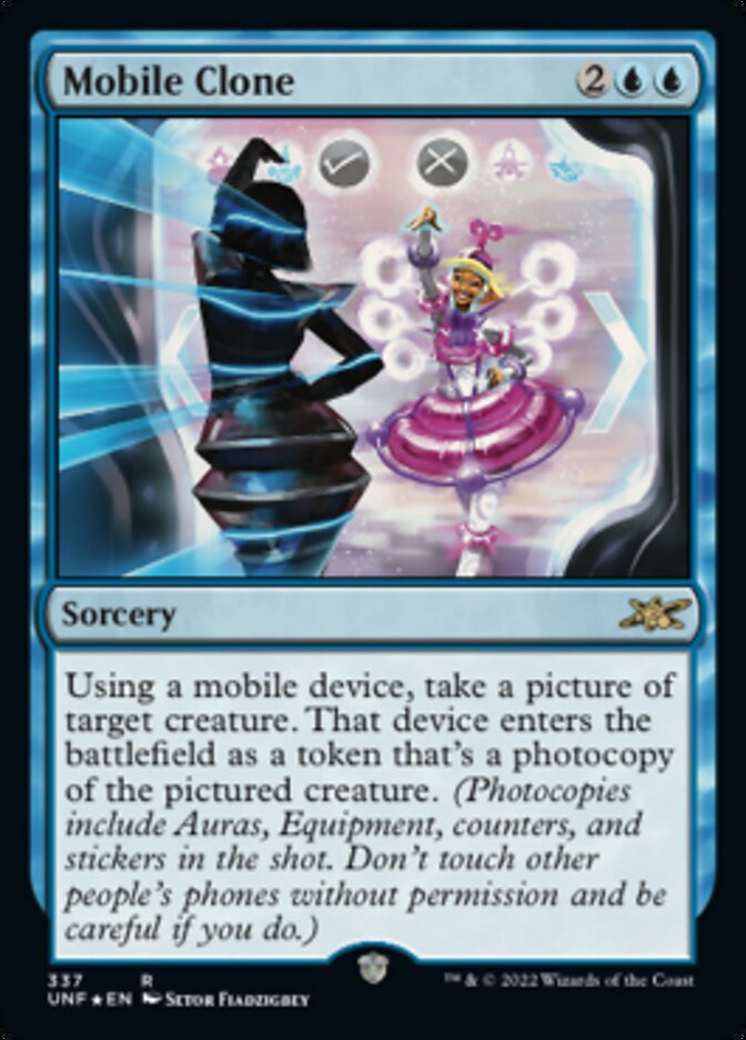 Mobile Clone (Galaxy Foil) [Unfinity] | Good Games North