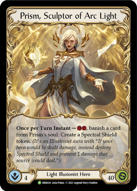 Prism, Sculptor of Arc Light [HER038] (Promo)  Rainbow Foil | Good Games North