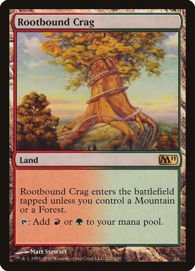 Rootbound Crag (Magic 2011 (M11))  - Foil | Good Games North