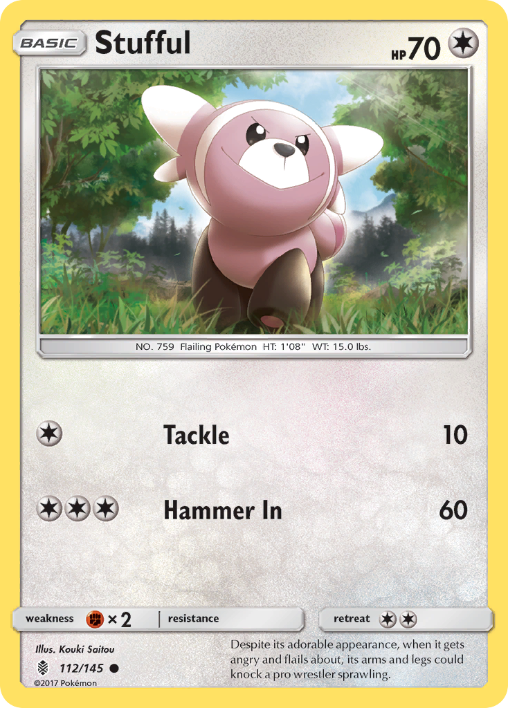 Stufful (112/145) [Sun & Moon: Guardians Rising] | Good Games North