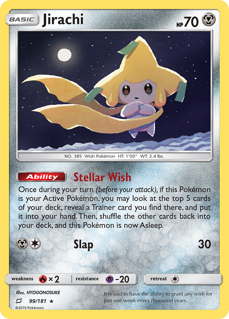 Jirachi (99/181) [Sun & Moon: Team Up] | Good Games North