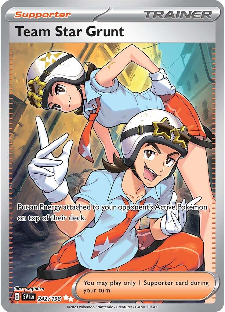 Team Star Grunt (242/198) [Scarlet & Violet: Base Set] | Good Games North