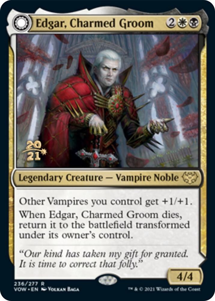 Edgar Charmed Groom (Prerelease Cards)  - Foil | Good Games North