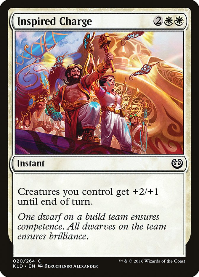 Inspired Charge [Kaladesh] | Good Games North