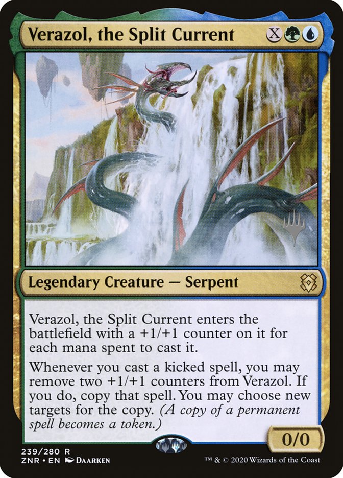 Verazol, the Split Current (Promo Pack) [Zendikar Rising Promos] | Good Games North