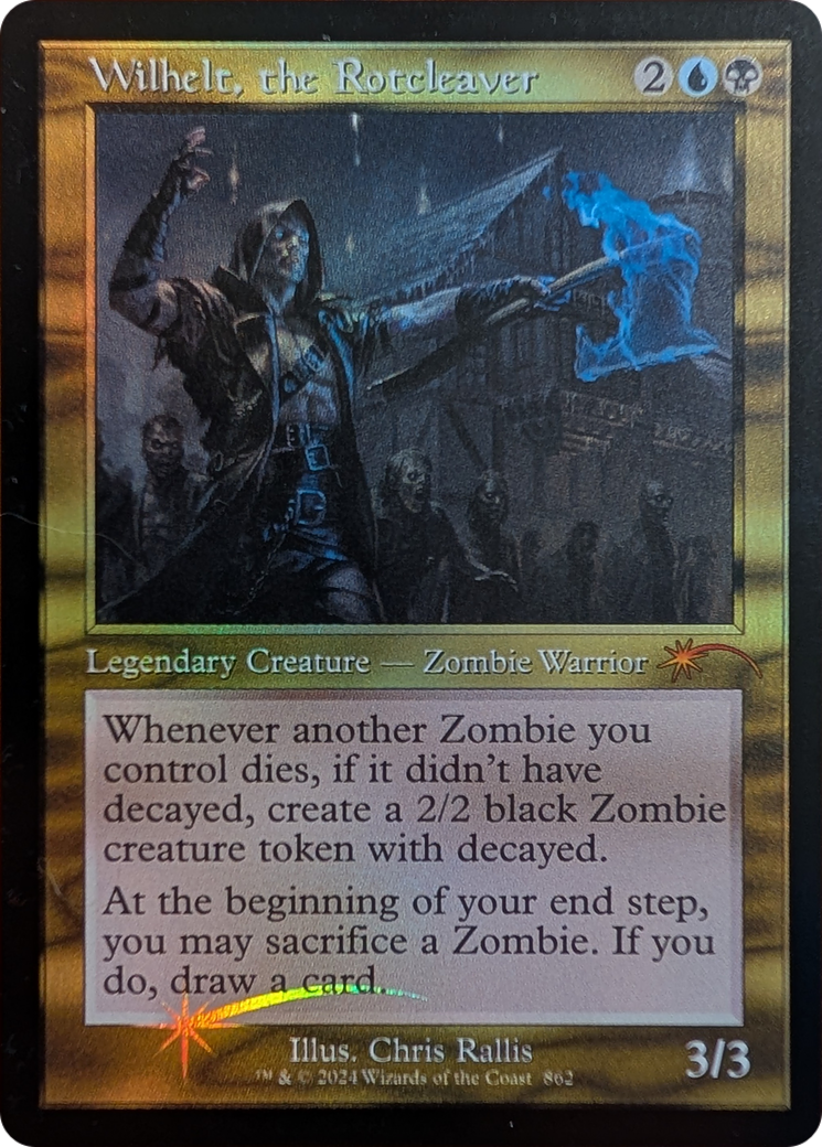 Wilhelt, the Rotcleaver (Retro Frame) [Secret Lair Drop Series] | Good Games North