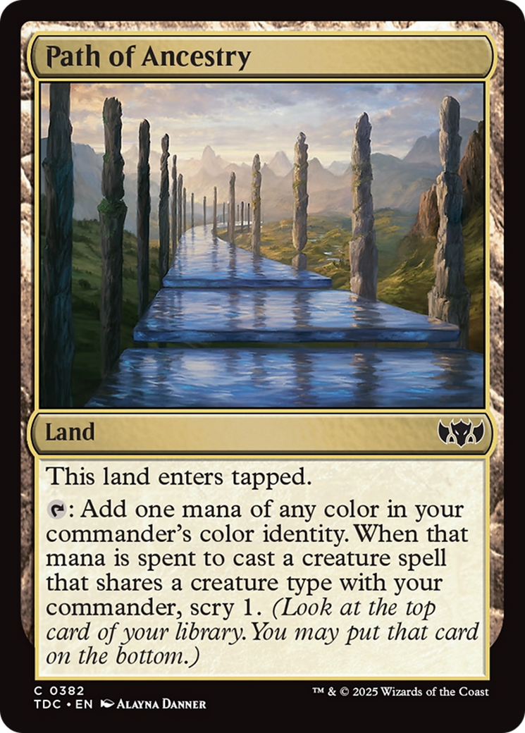Path of Ancestry [Tarkir: Dragonstorm Commander] | Good Games North